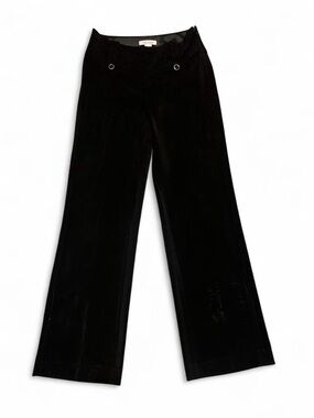 White House Black Market Black Straight-Leg Pants